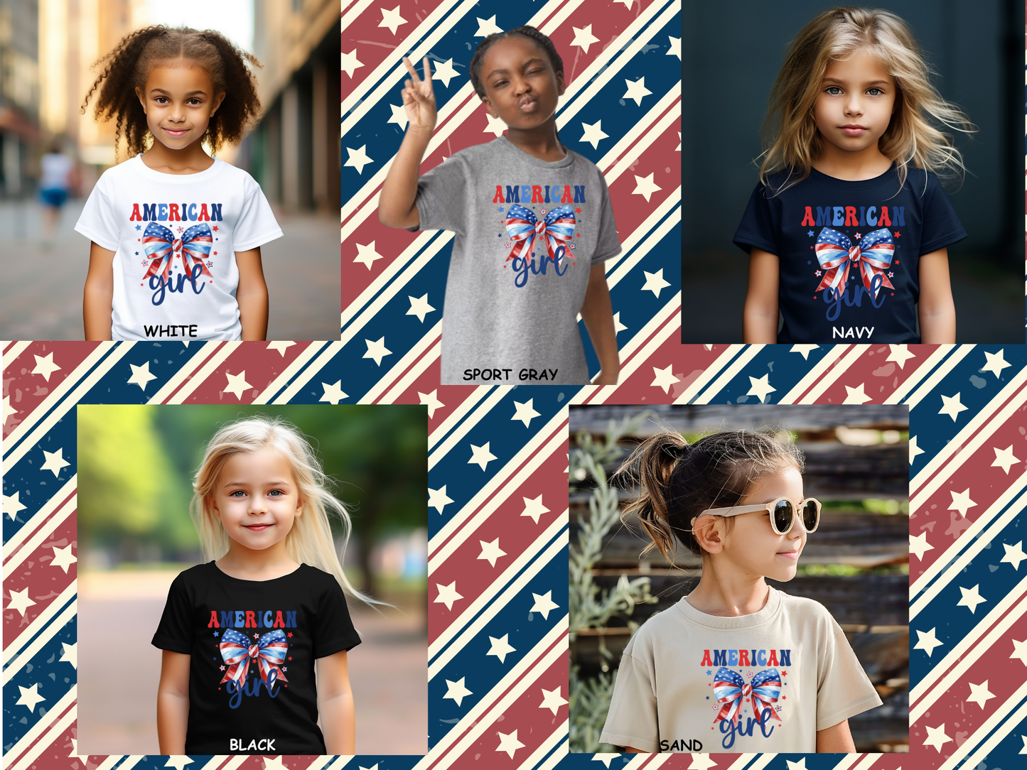 AMERICAN GIRL T-SHIRT
