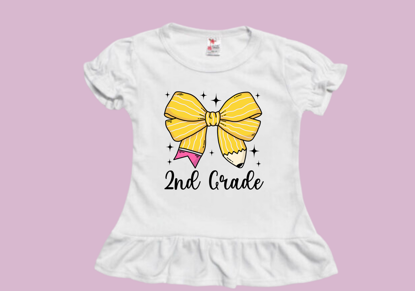 Back 2 School Pencil Bow shirt