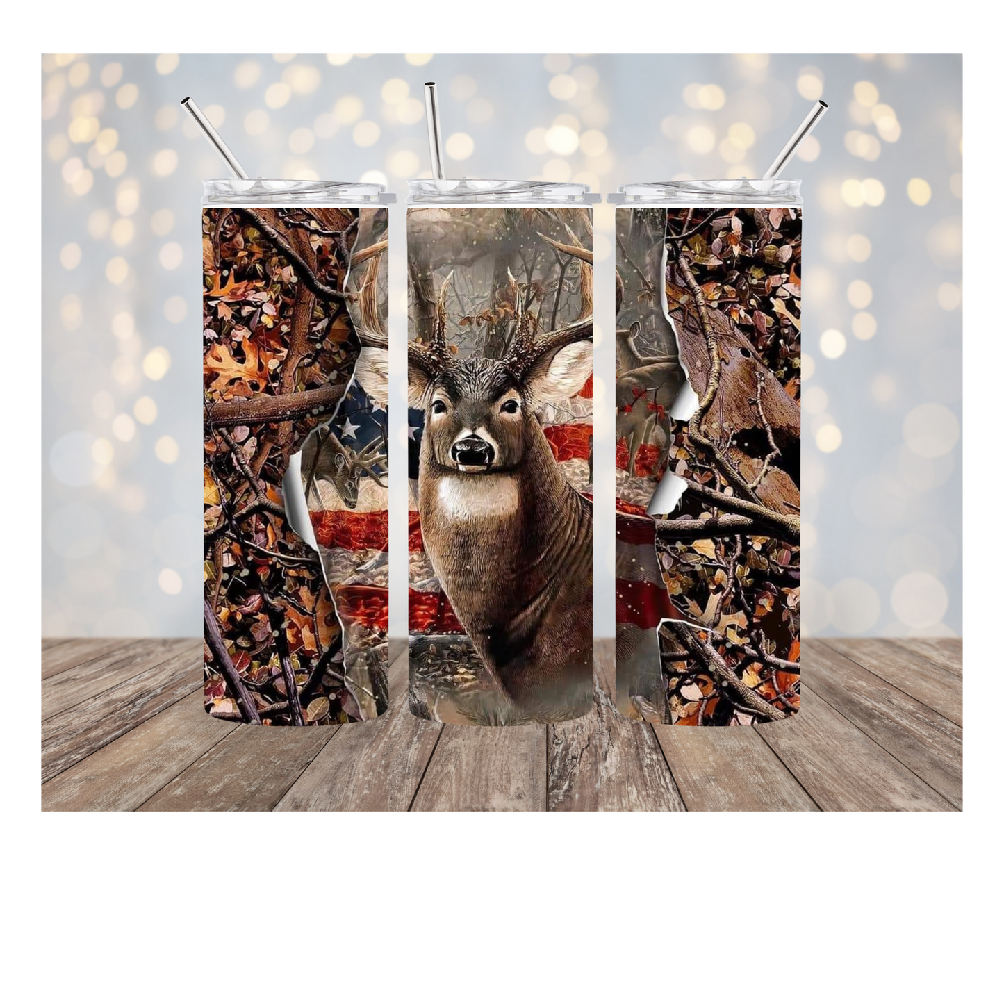 Camo/Buck Tumbler