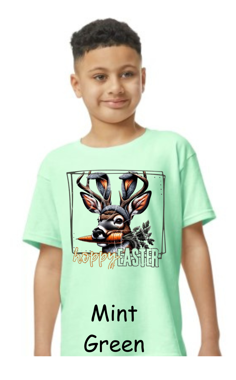 Youth/Toddler Hoppy Easter(Buck) t-shirt