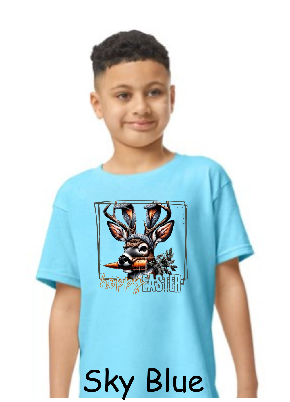 Youth/Toddler Hoppy Easter(Buck) t-shirt