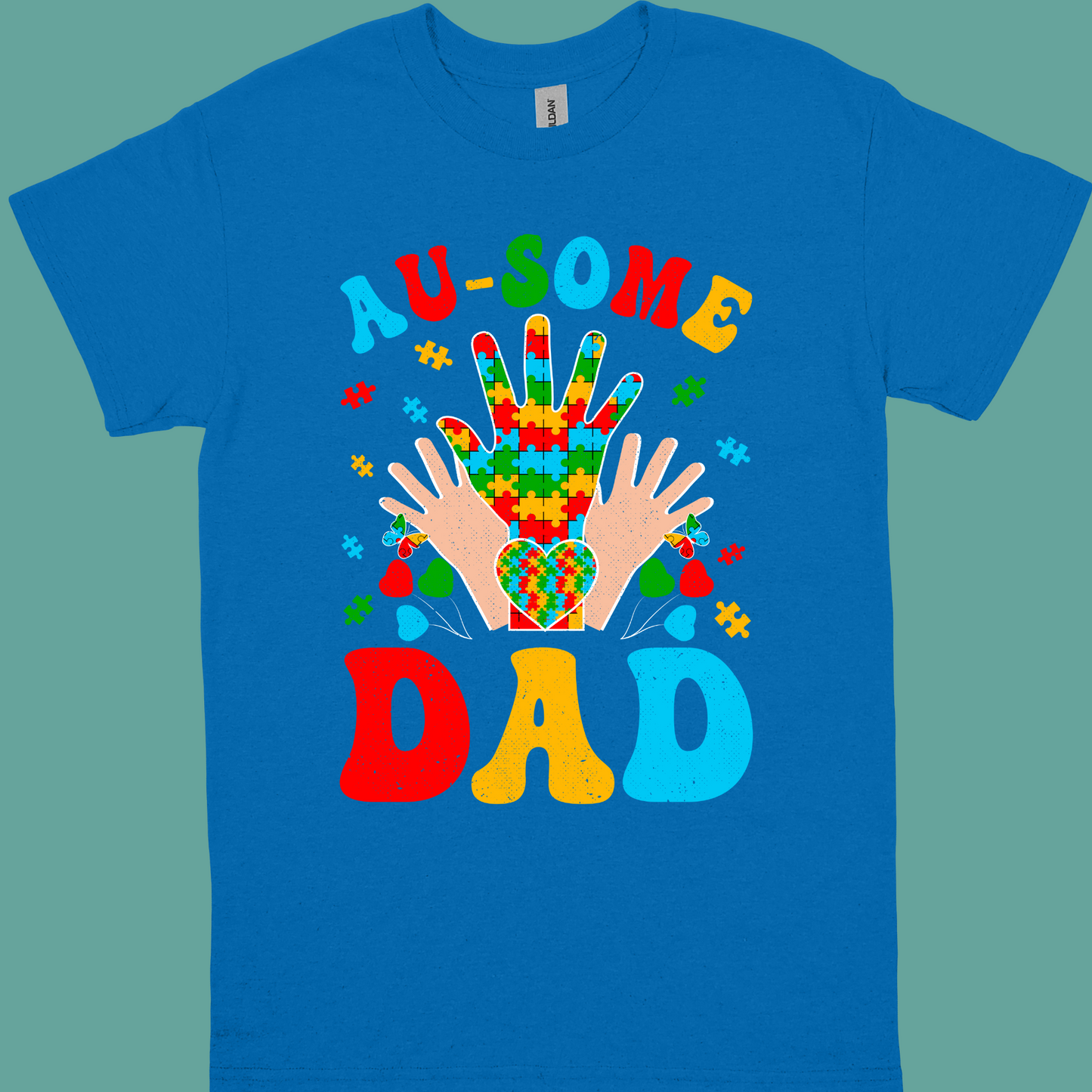 AU-SOME DAD TSHIRT