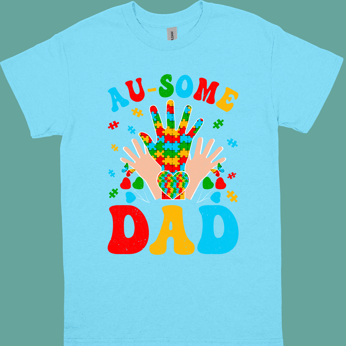 AU-SOME DAD TSHIRT