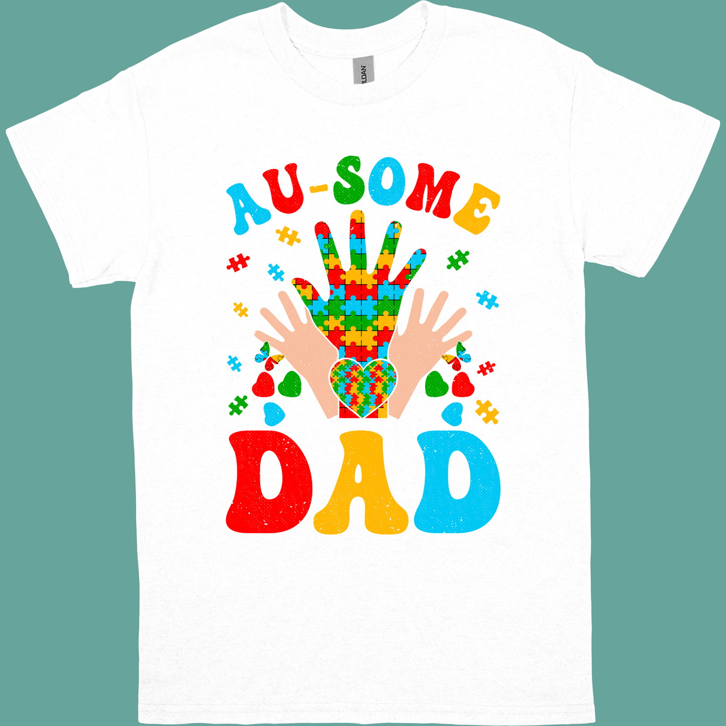 AU-SOME DAD TSHIRT