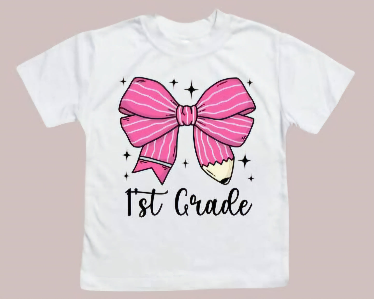 Back 2 School Pencil Bow shirt