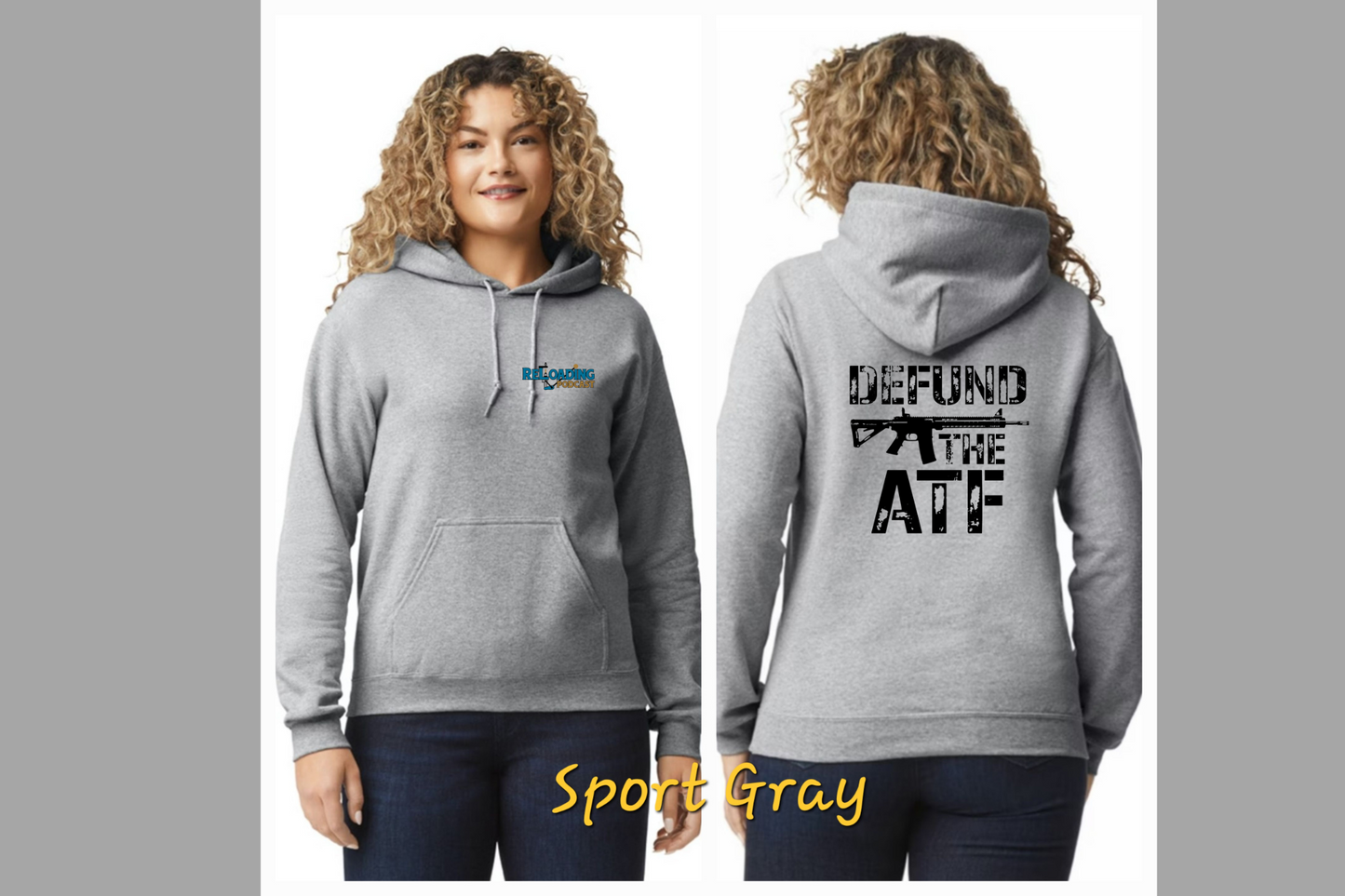Reloading Podcast Defund the ATF Hoodie