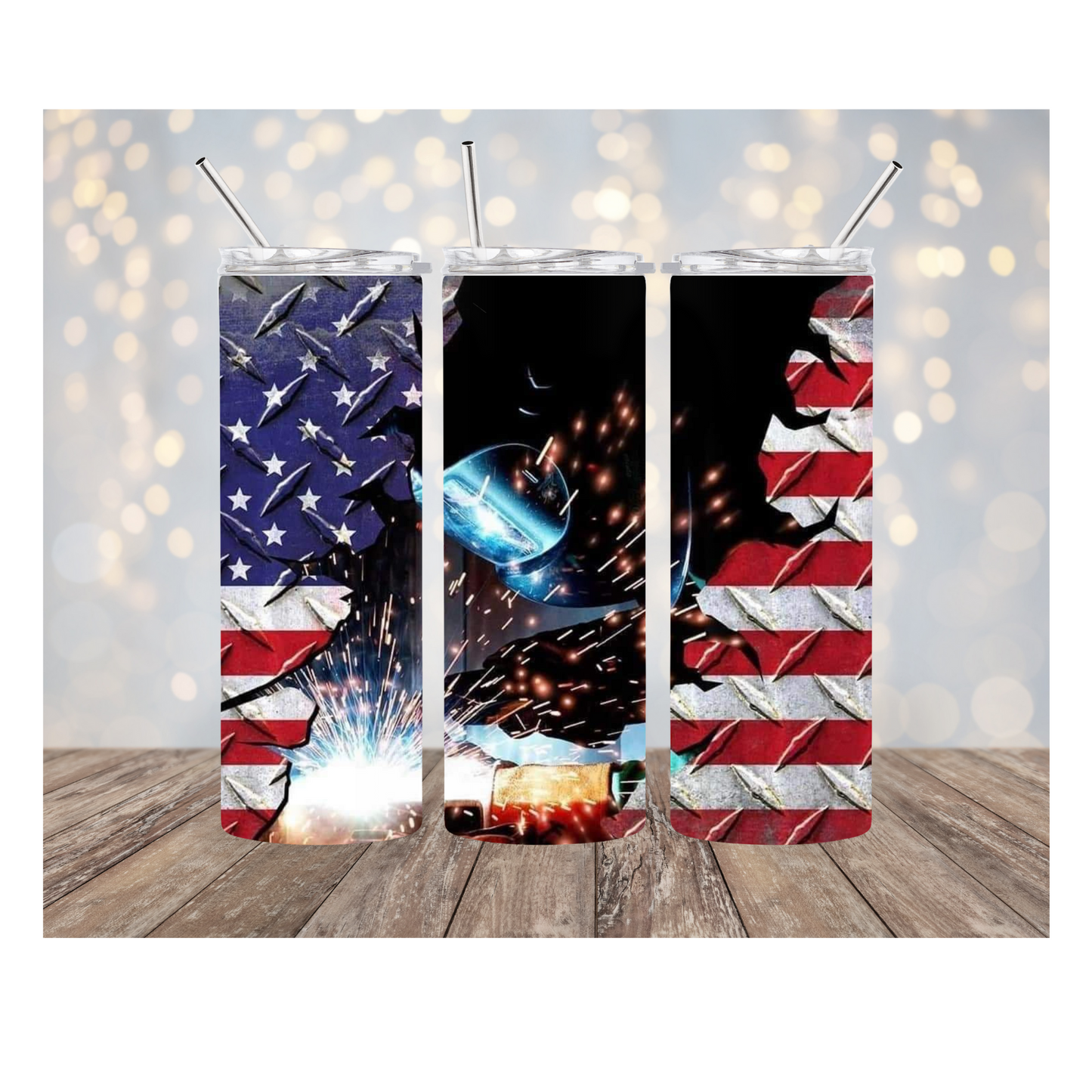 AMERICAN WELDER TUMBLER