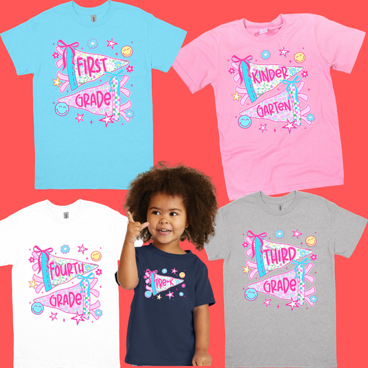 Back 2 School FLAG Grade Level (PRE-K-4TH GRADE)