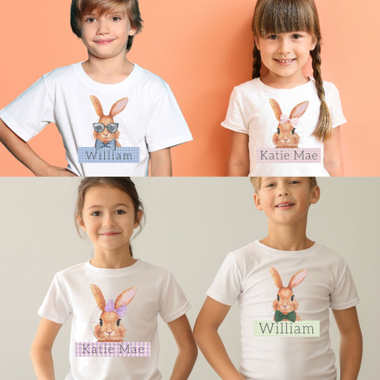 Personalized Easter Bunny t-shirt