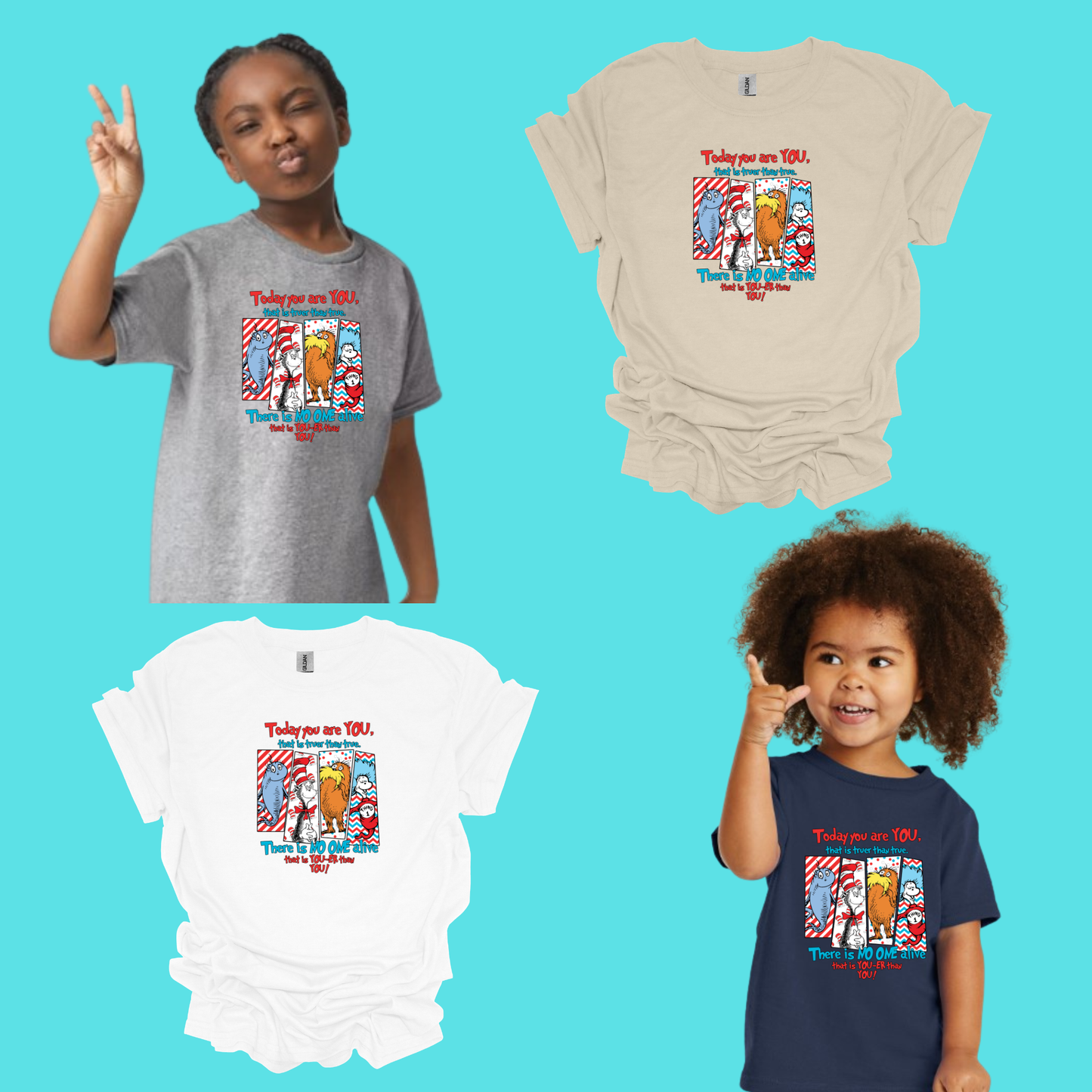 YOU-ER THAN YOU youth T-SHIRT