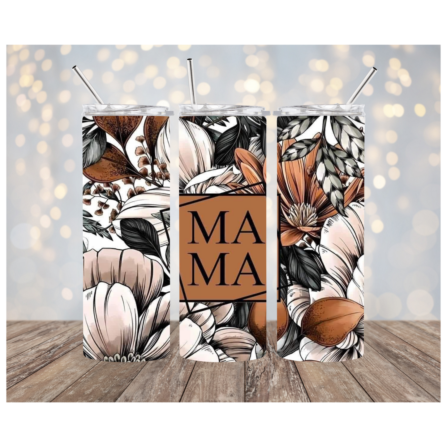 FLORAL MAMA TUMBLER