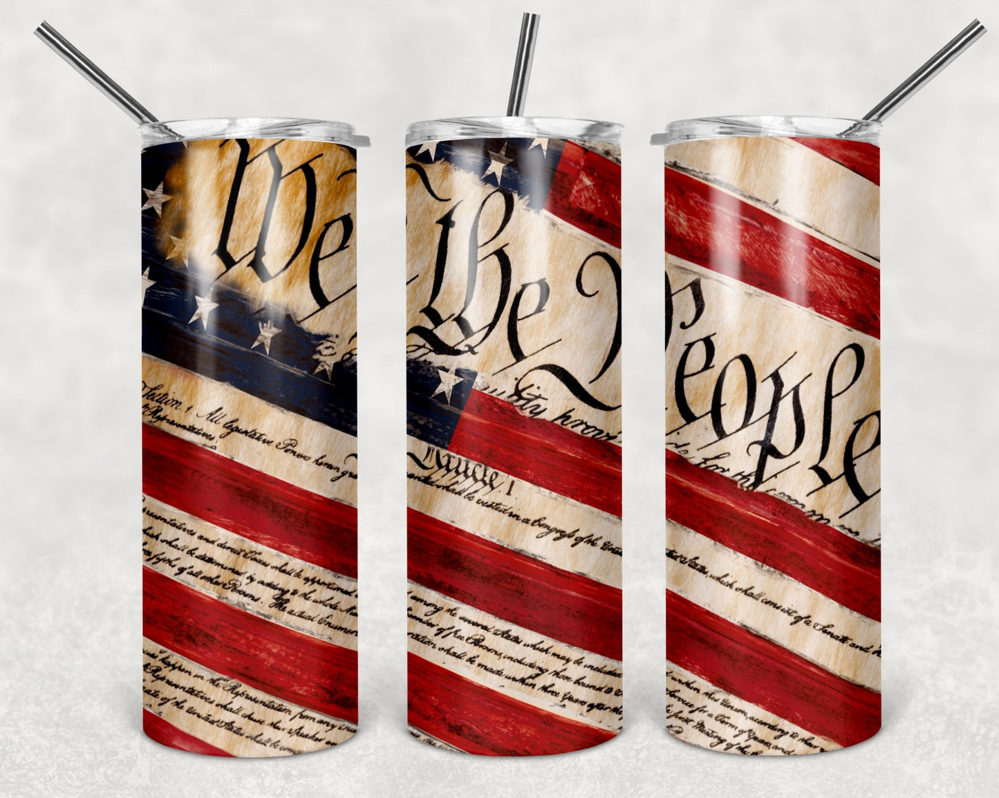 WE THE PEOPLE Tumbler