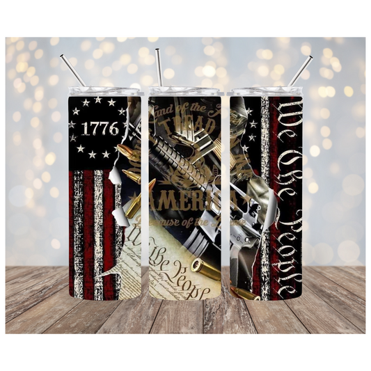 1776 WE THE PEOPLE Tumbler