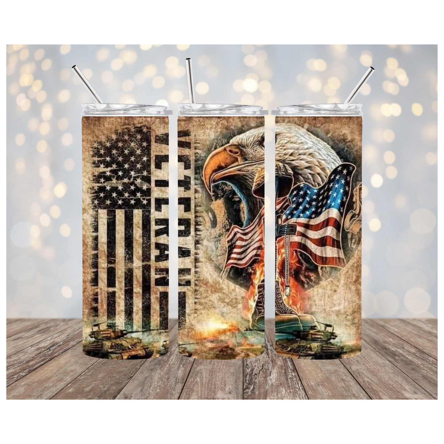 VETERAN -EAGLE Tumbler