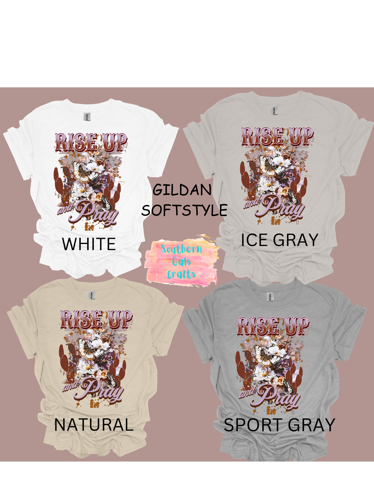 RISE UP AND PRAY T-SHIRT