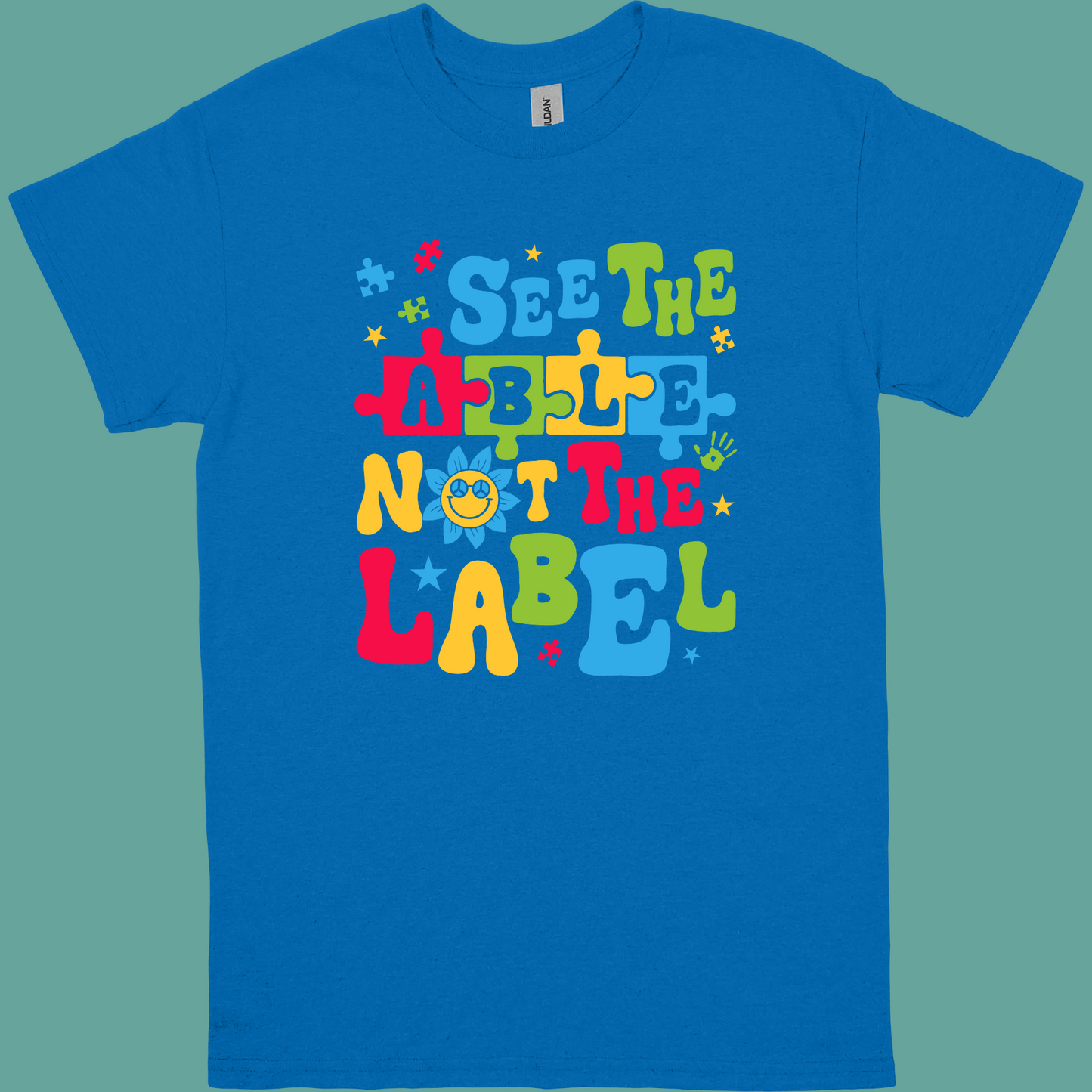 SEE THE ABLE NOT THE LABEL ADULT/YOUTH TSHIRT