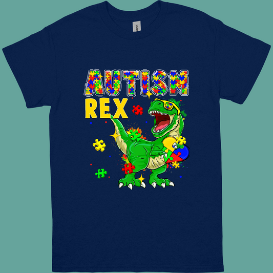 AUTISM REX ADULT/YOUTH TSHIRT