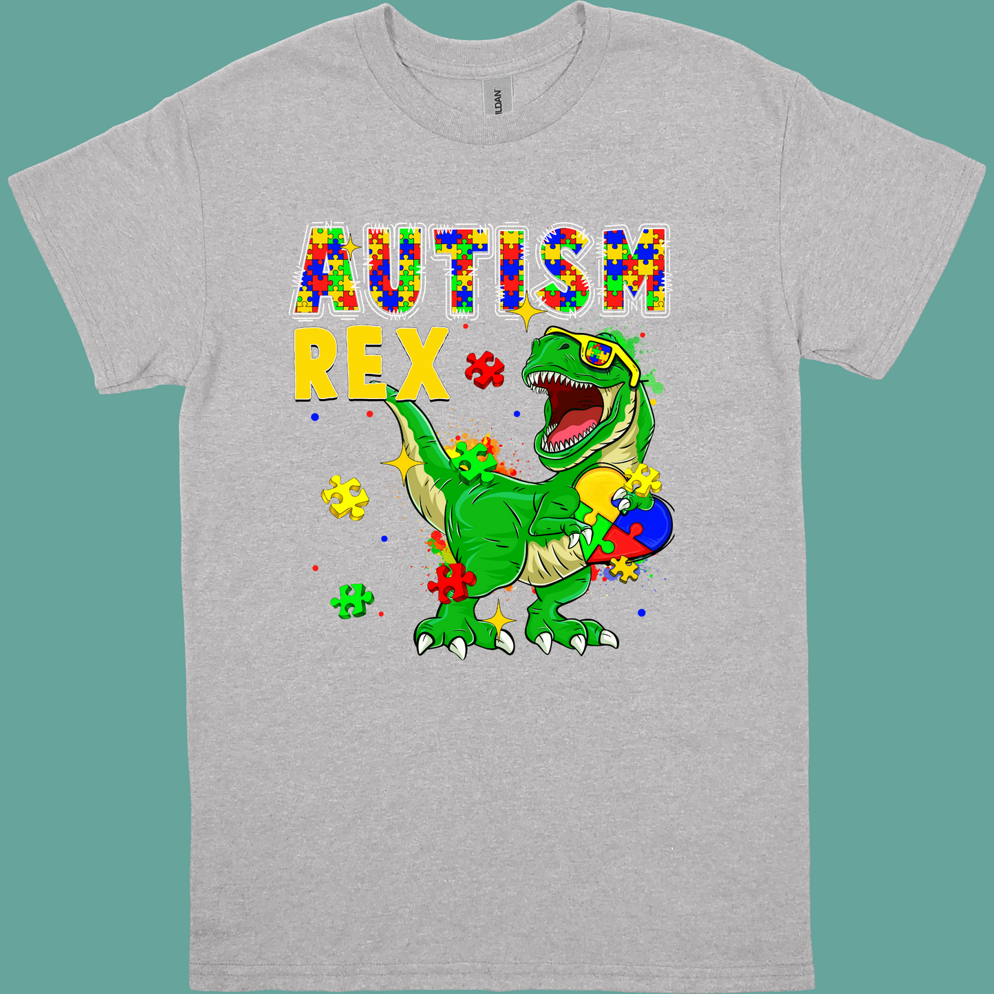 AUTISM REX ADULT/YOUTH TSHIRT