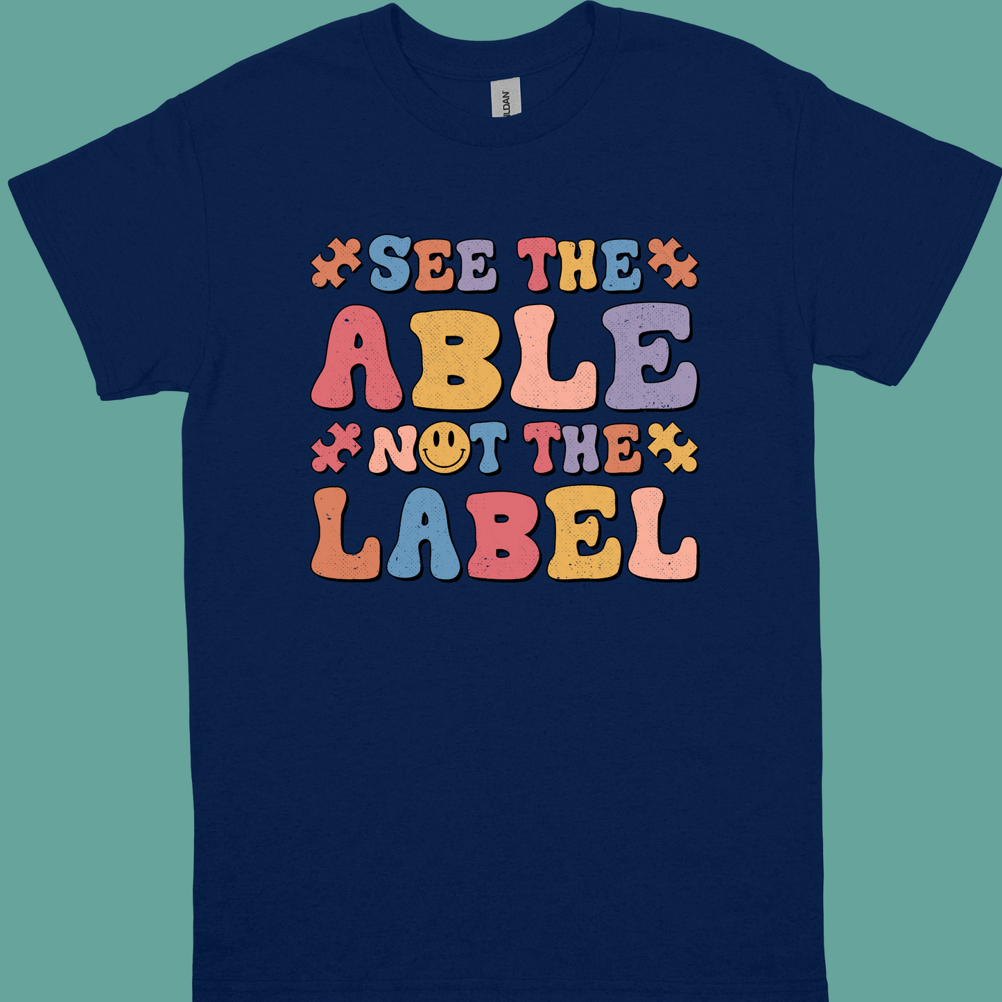 SEE THE ABLE NOT THE LABEL ADULT/YOUTH TSHIRT