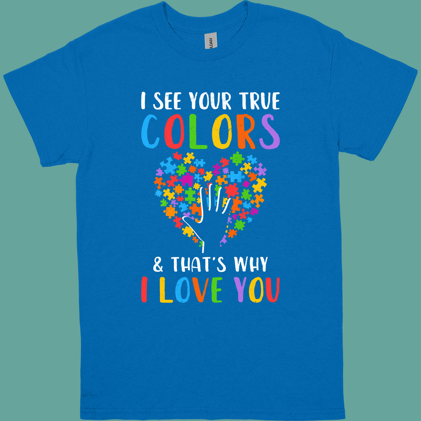 I SEE YOUR TRUE COLORS ADULT/YOUTH TSHIRT