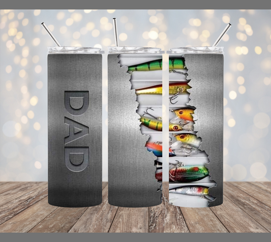 DAD-FISHING LURES Tumbler