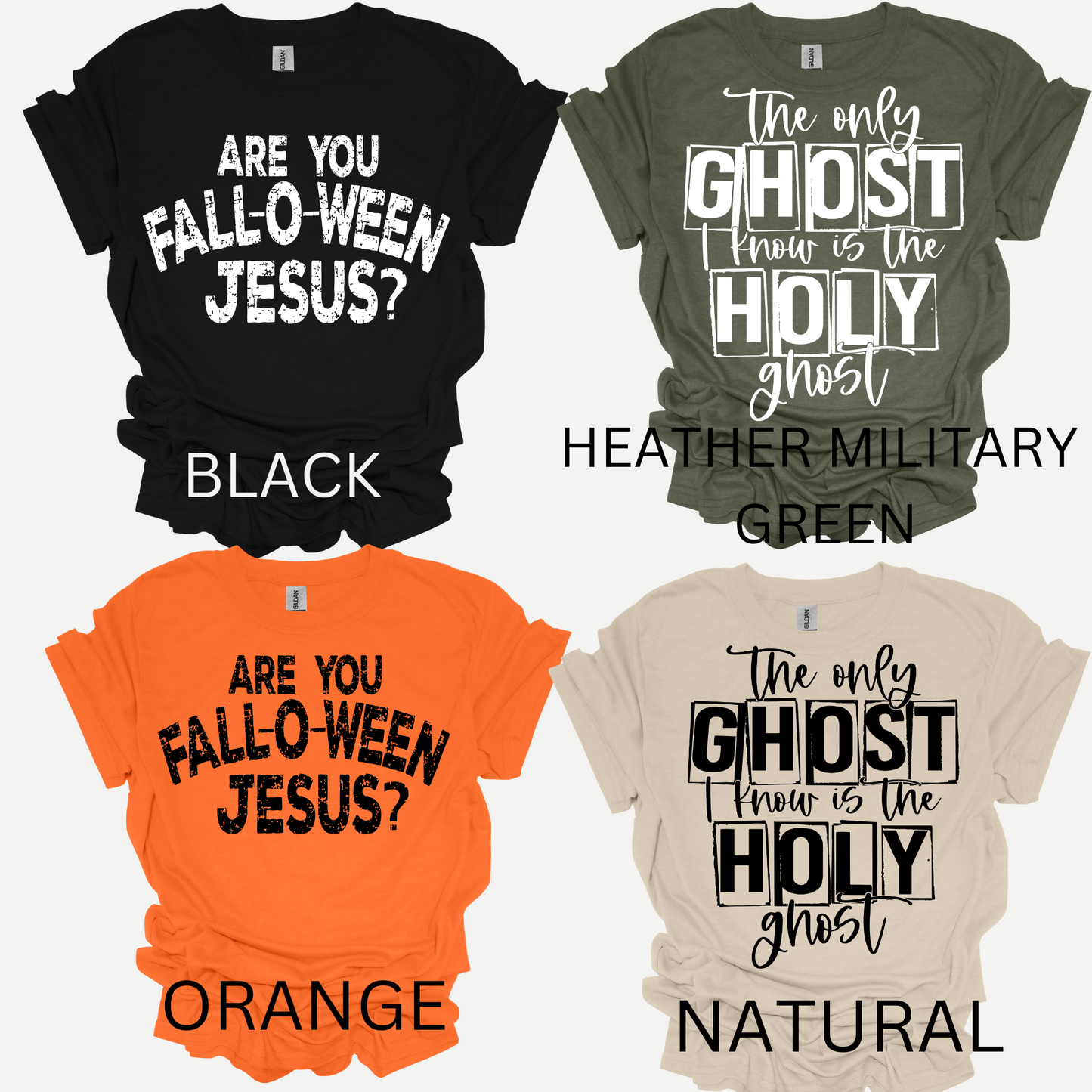 The only ghost I know is the HOLY GHOST t-shirt