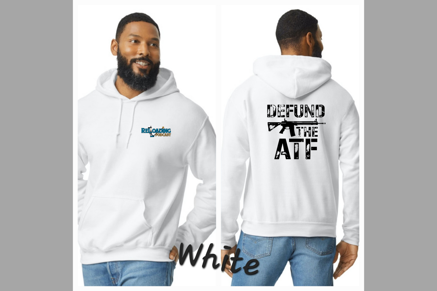 Reloading Podcast Defund the ATF Hoodie