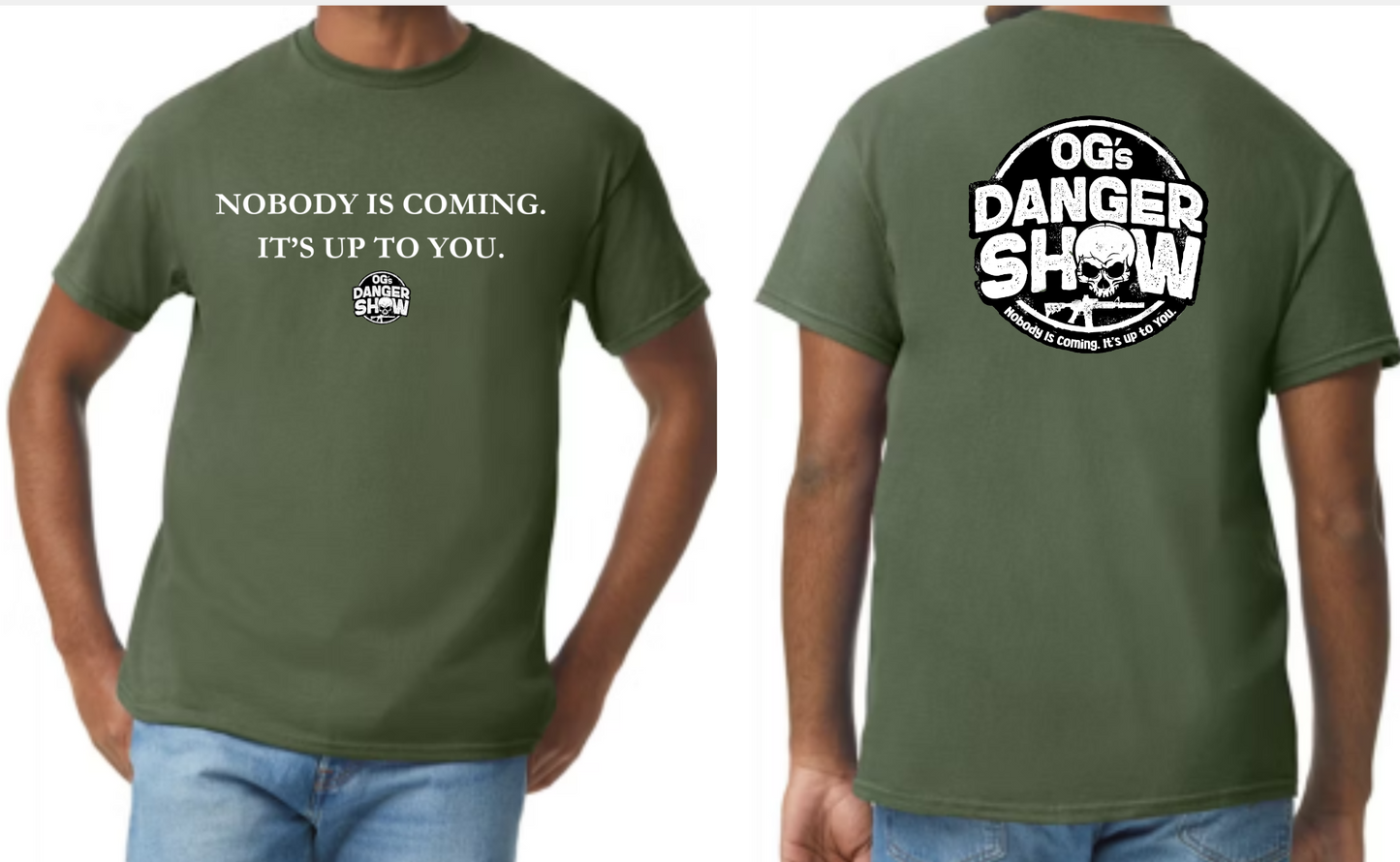 OG'S DANGER SHOW  t-shirt