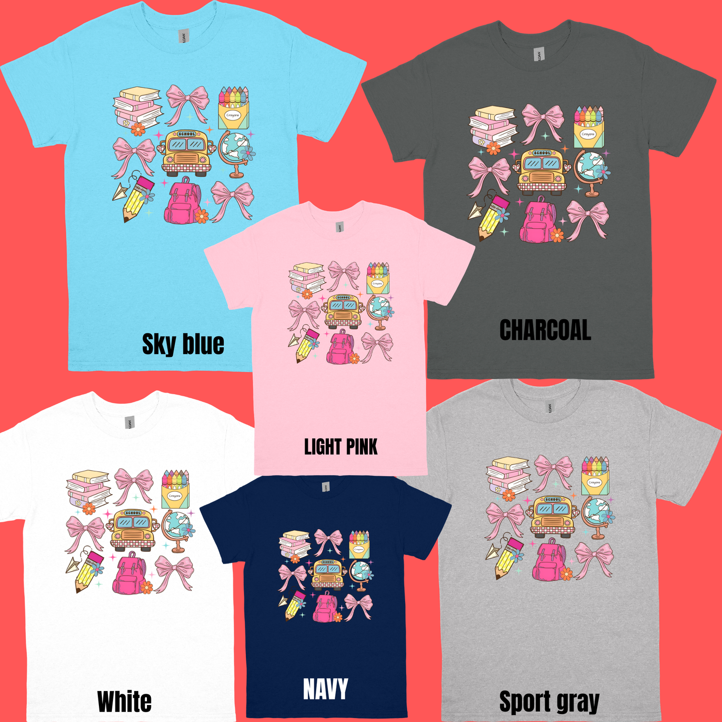 SCHOOL GIRL style shirts