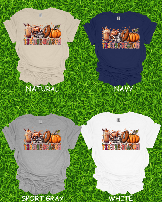 TIS THE SEASON FALL/FOOTBALL T-SHIRT