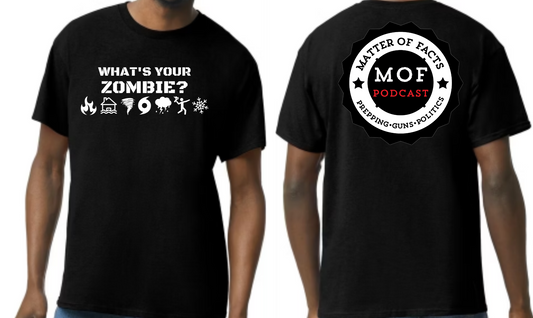 MOF What's your Zombie t-shirt