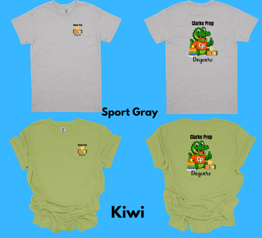 Clarke Prep Daycare Adult t-shirt
