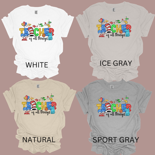 Teacher of all Things t-shirt