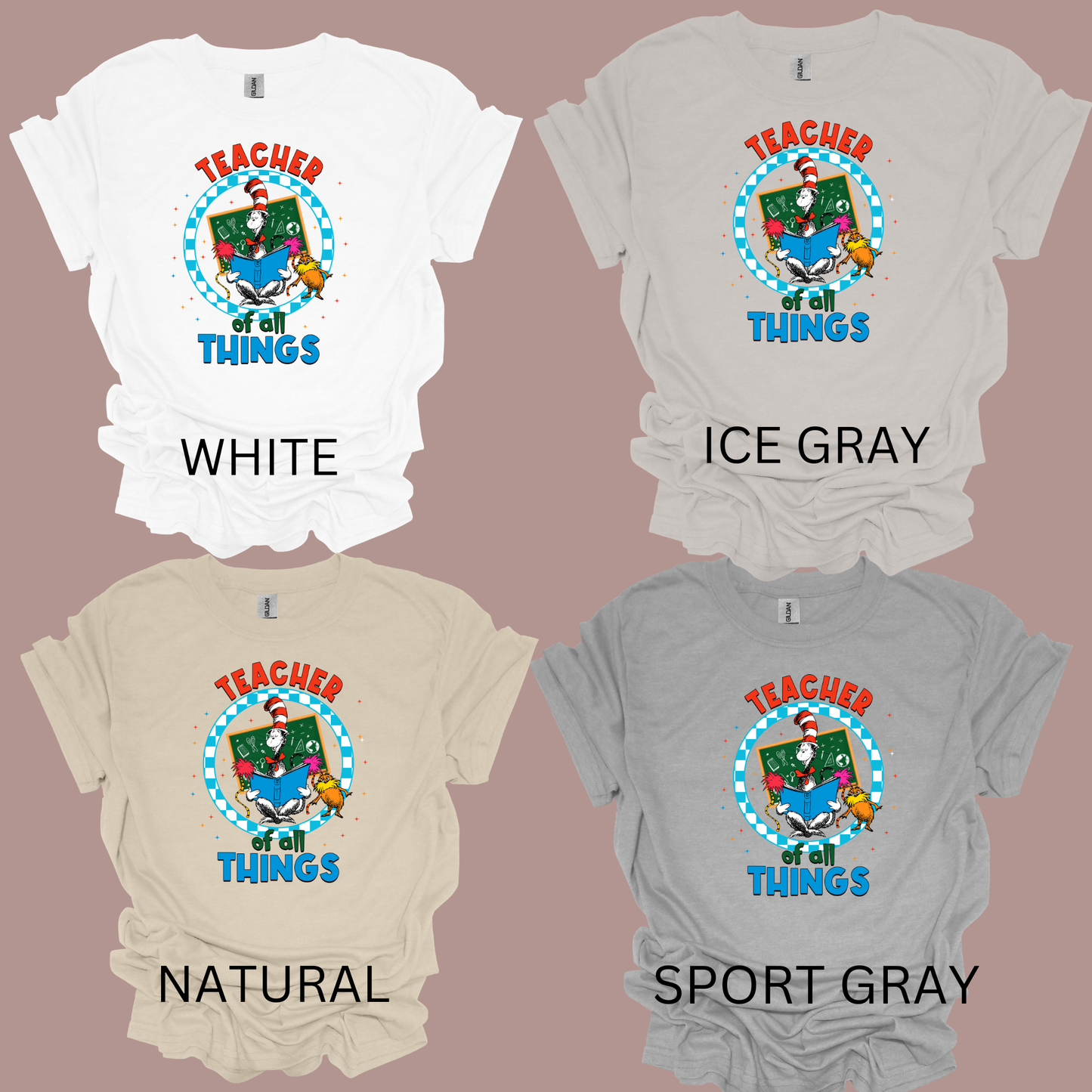 Teacher of all things t-shirt