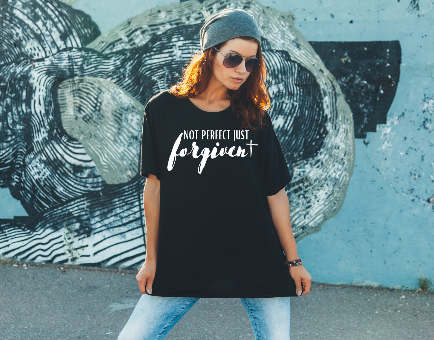 Not perfect just Forgiven  t-shirt